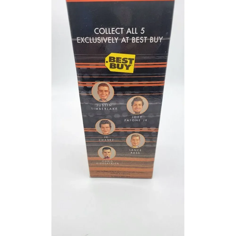 NEW IN BOX 2001 N-SYNC Justin Timberlake bobblehead best‎ buy exclusive